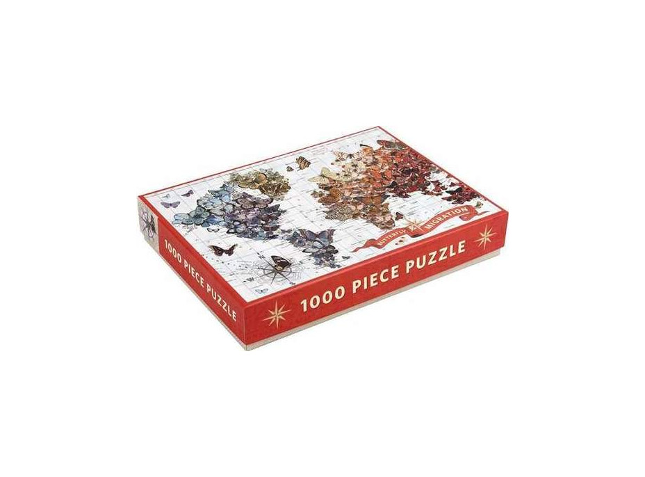 Galison Puzzle Migrácia zlatého motýľa Wendy 1000 dielikov