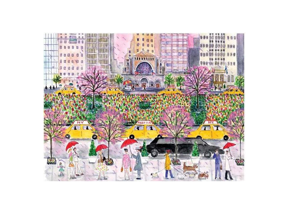 Galison Puzzle Jar v parku Avenue 1000 dielikov