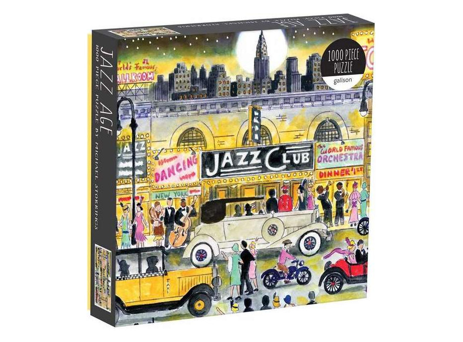 Galison Puzzle Jazzový klub 1000 dielikov