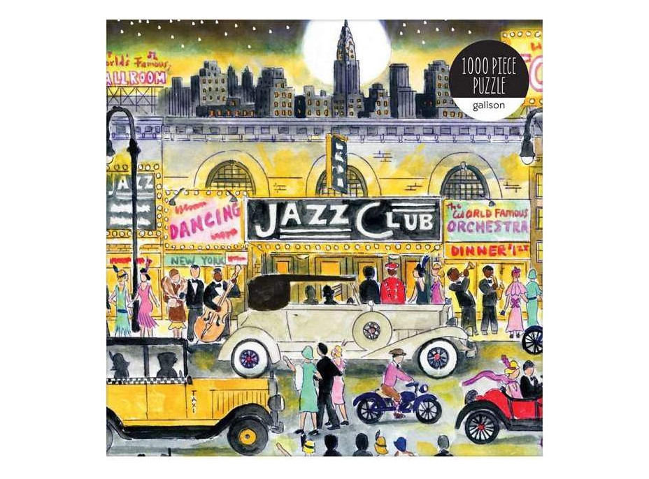 Galison Puzzle Jazzový klub 1000 dielikov
