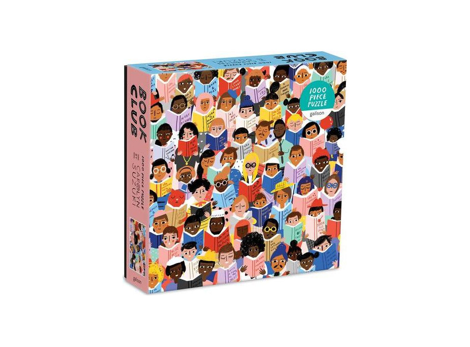 Galison Puzzle Knižný klub 1000 dielikov