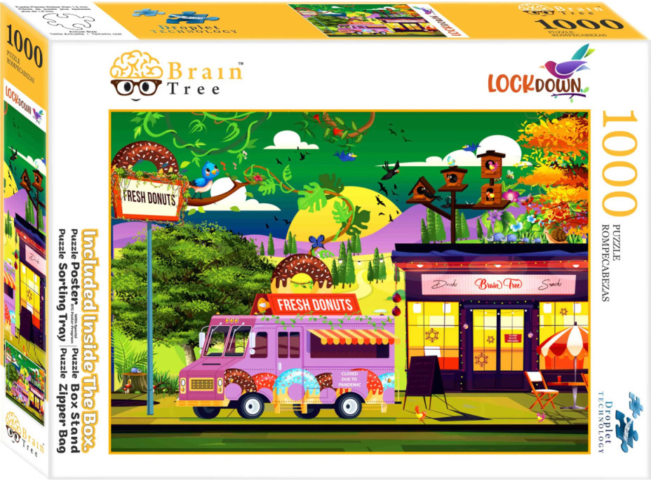 Brain Tree Puzzle Po zatvorení 1000 dielikov
