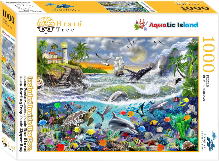 Brain Tree Puzzle Ostrovná zátoka 1000 dielikov