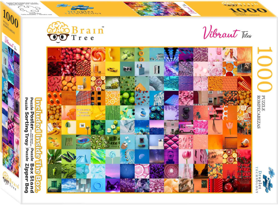 Brain Tree Puzzle Obrázkové dlaždice 1000 dielikov