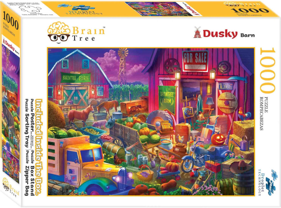Brain Tree Puzzle Súmrak na dvore 1000 dielikov