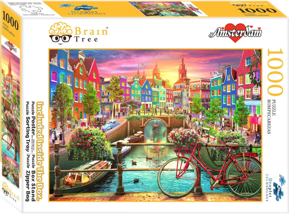 Brain Tree Puzzle Amsterdam 1000 dielikov