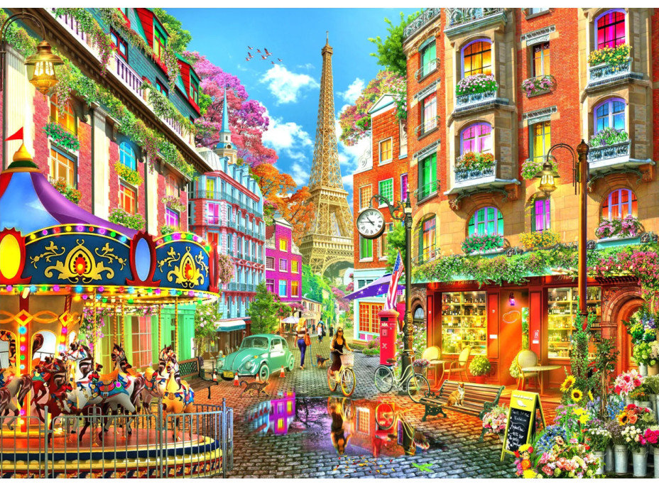 Brain Tree Puzzle Obrázok z Paríža 1000 dielikov