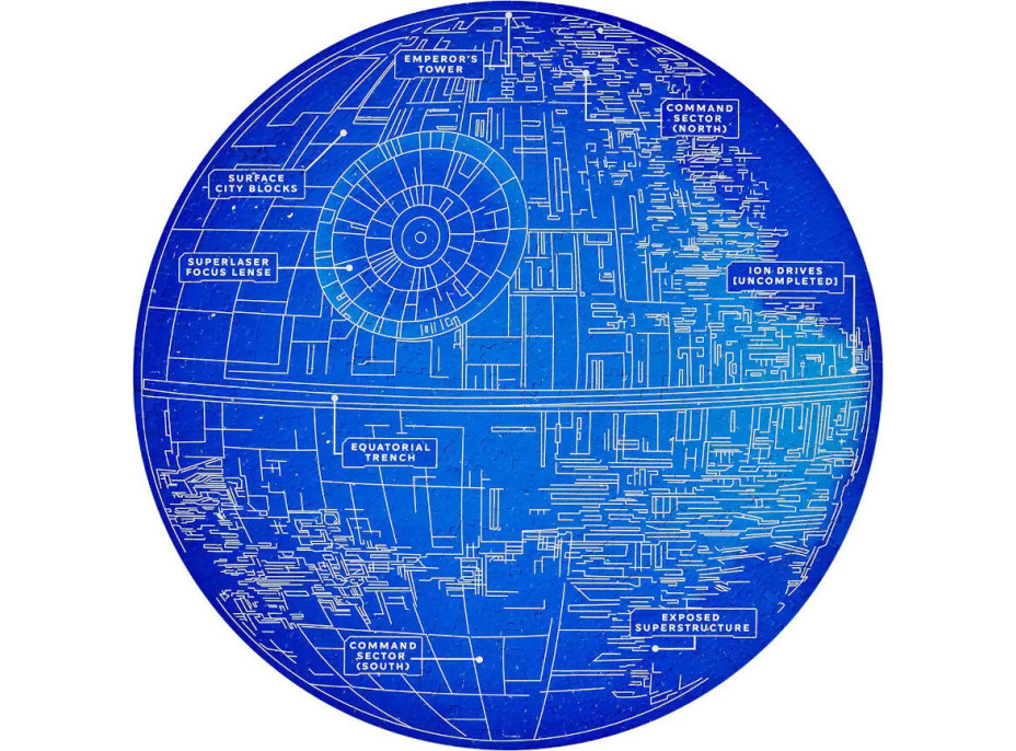 Ridley&#39;s Games Star Wars Hviezda smrti 1000 dielikov