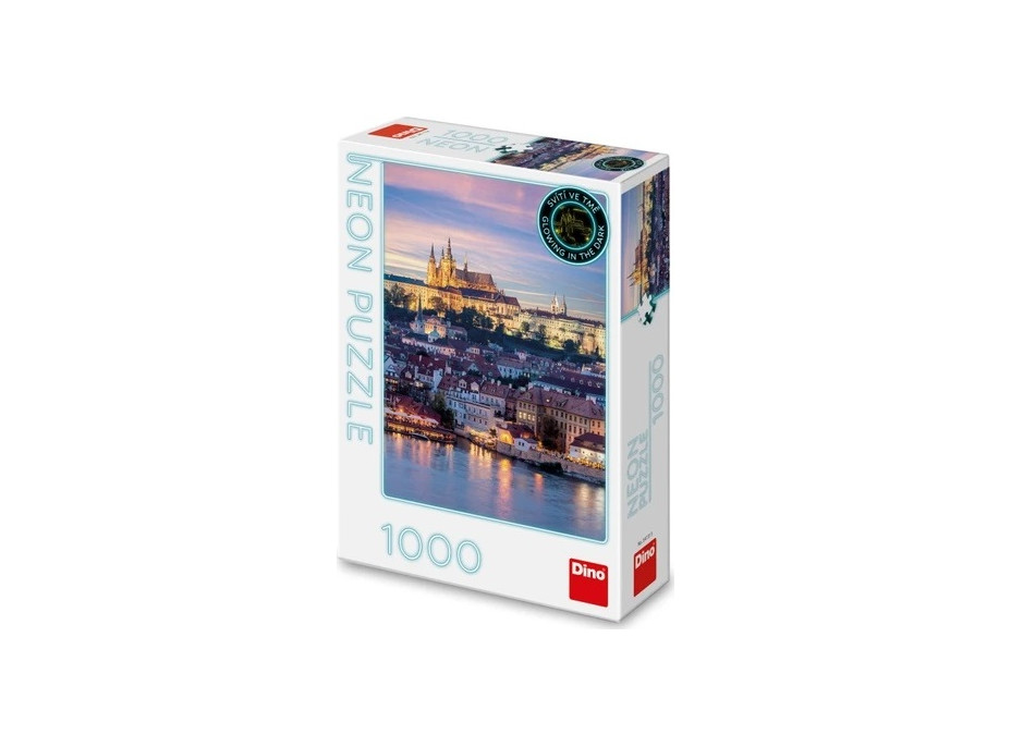 Dino Puzzle Hradčany neón 1000 dielikov