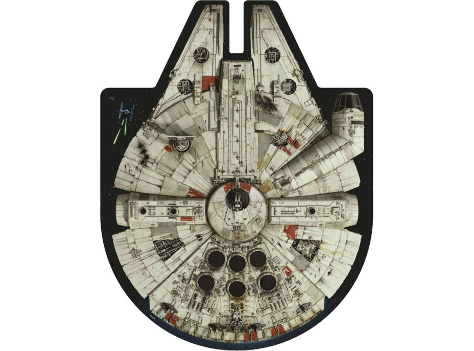 Ridley&#39;s Games Star Wars Millennium Falcon 1000 dielikov