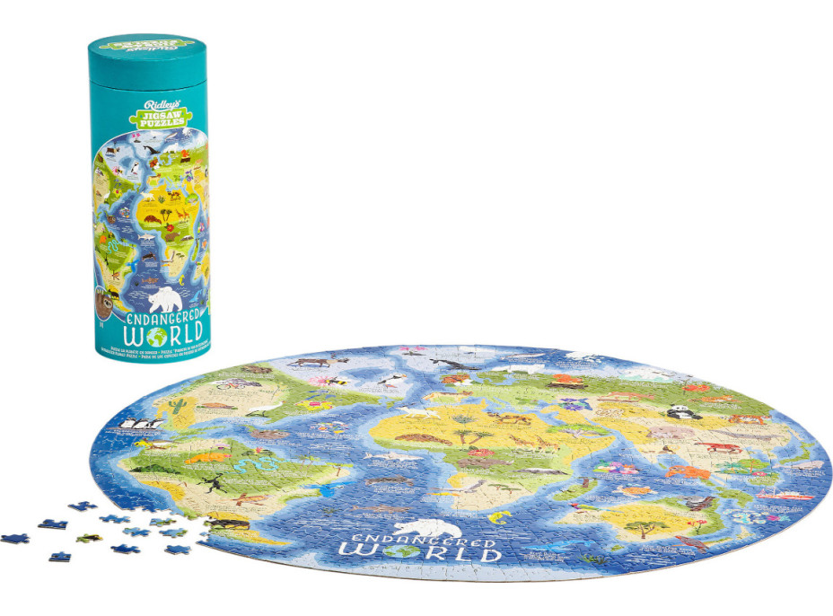 Ridley&#39;s Games Puzzle ohrozený svet 1000 dielikov