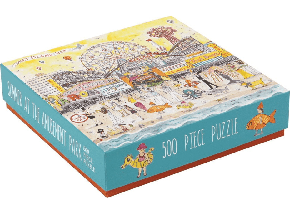 Galison Puzzle Leto v zabavnom parku 500 dielikov