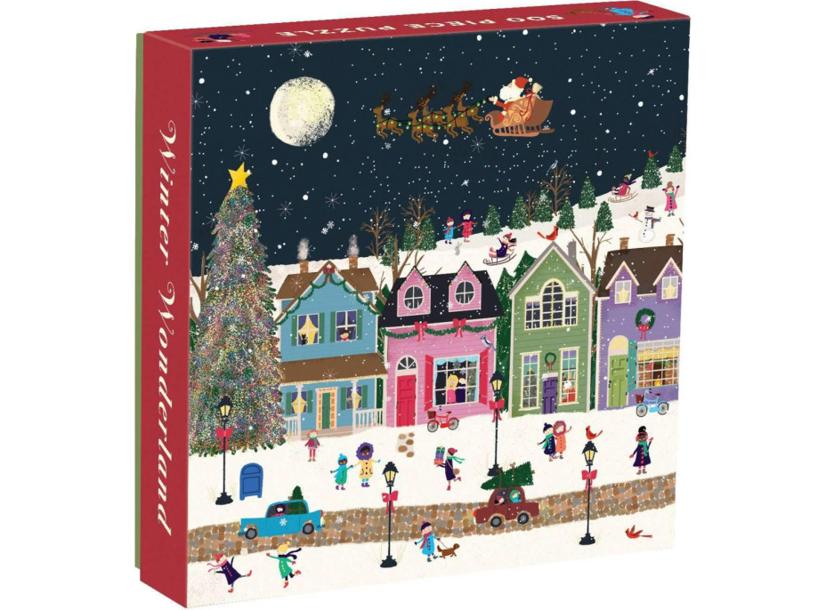 Galison Puzzle Zimná ríša divov 500 dielikov