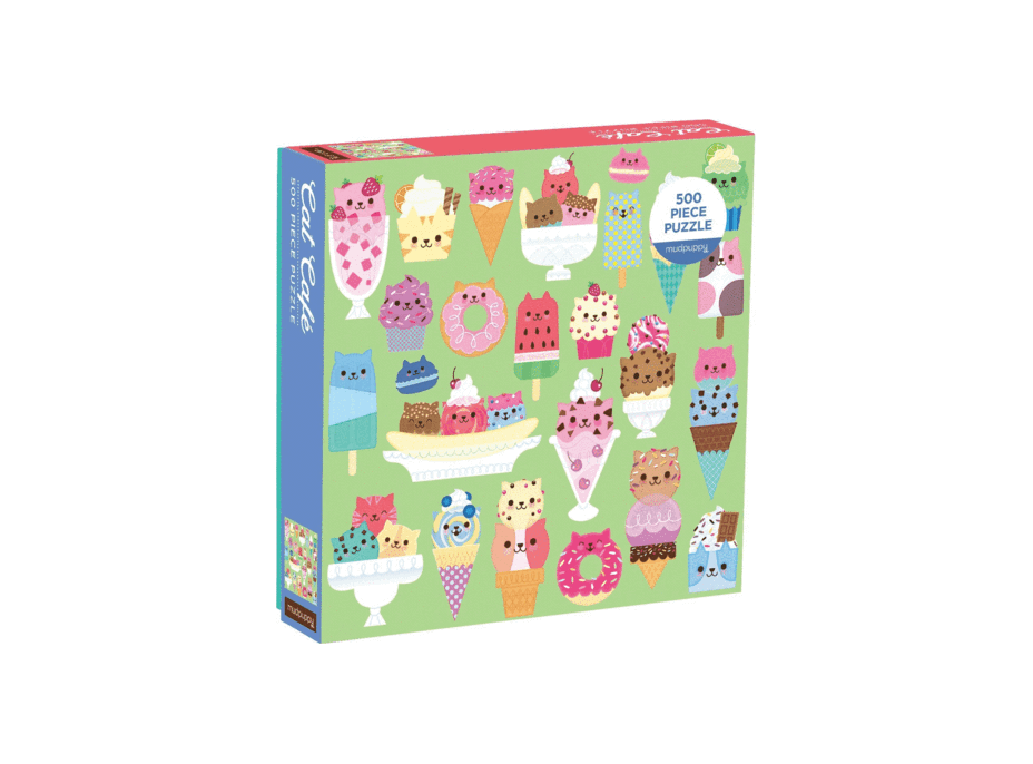 Mudpuppy Puzzle Mačacia cukráreň 500 dielikov Mudpuppy Puzzle Mačacia cukráreň 500 dielikov