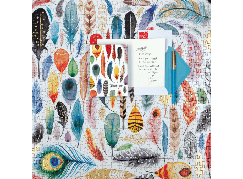 Galison Puzzle Pierka 500 dielikov