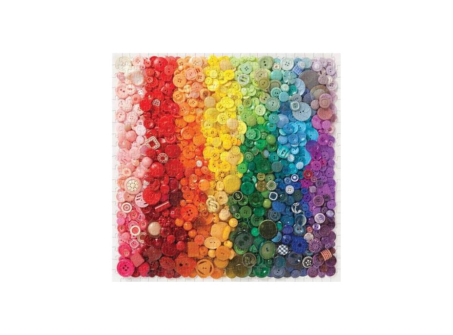 Galison Puzzle Dúhové gombíky 500 dielikov