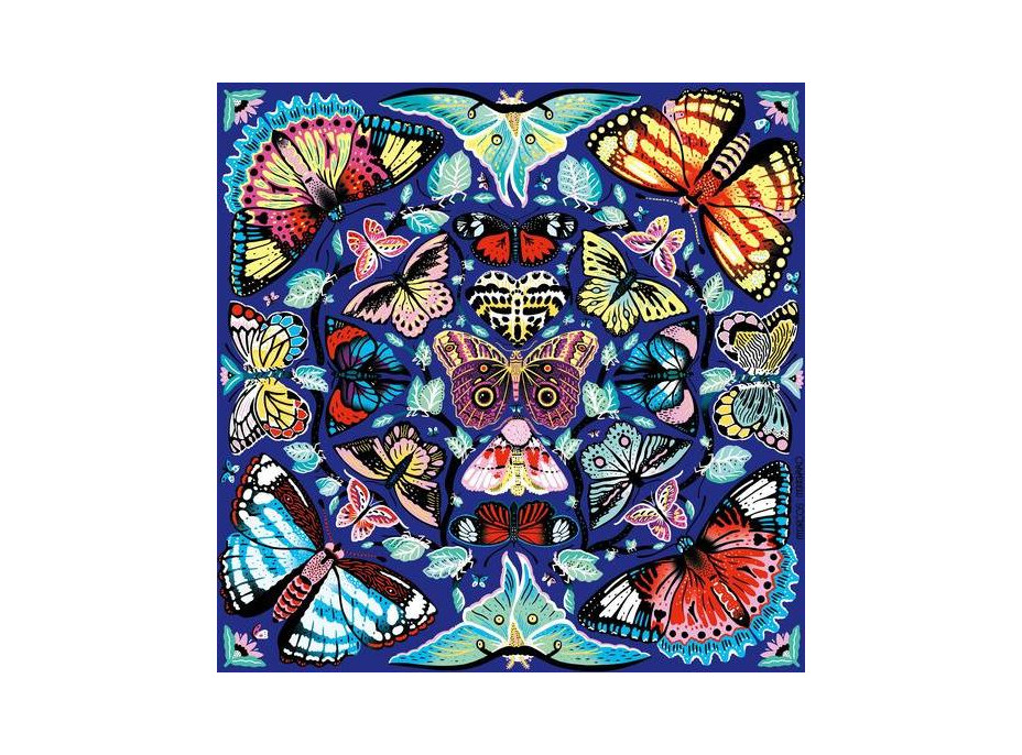 Mudpuppy Puzzle Kaleido motýle 500 dielikov