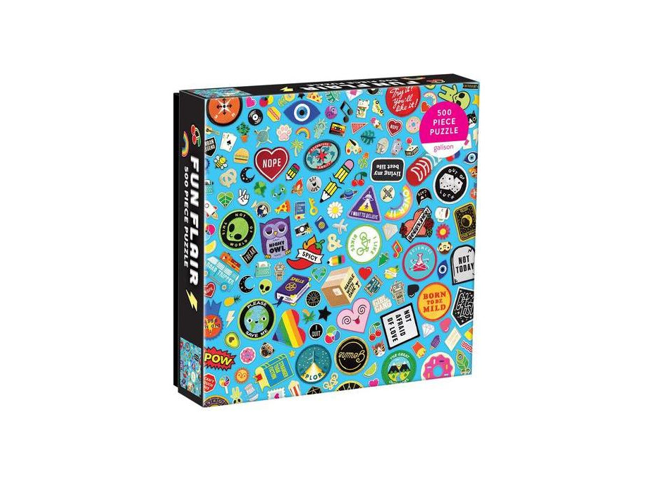 Galison Puzzle Zábavný štýl 500 dielikov