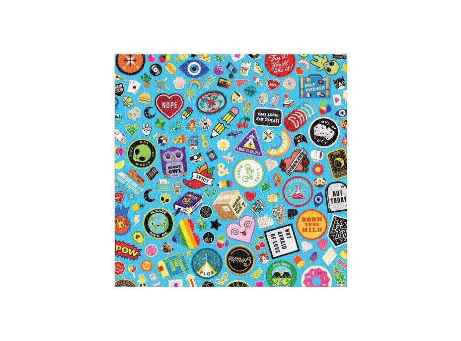 Galison Puzzle Zábavný štýl 500 dielikov