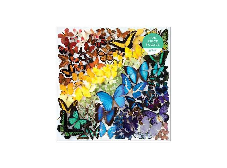 Galison Puzzle Dúhoví motýle 500 dielikov