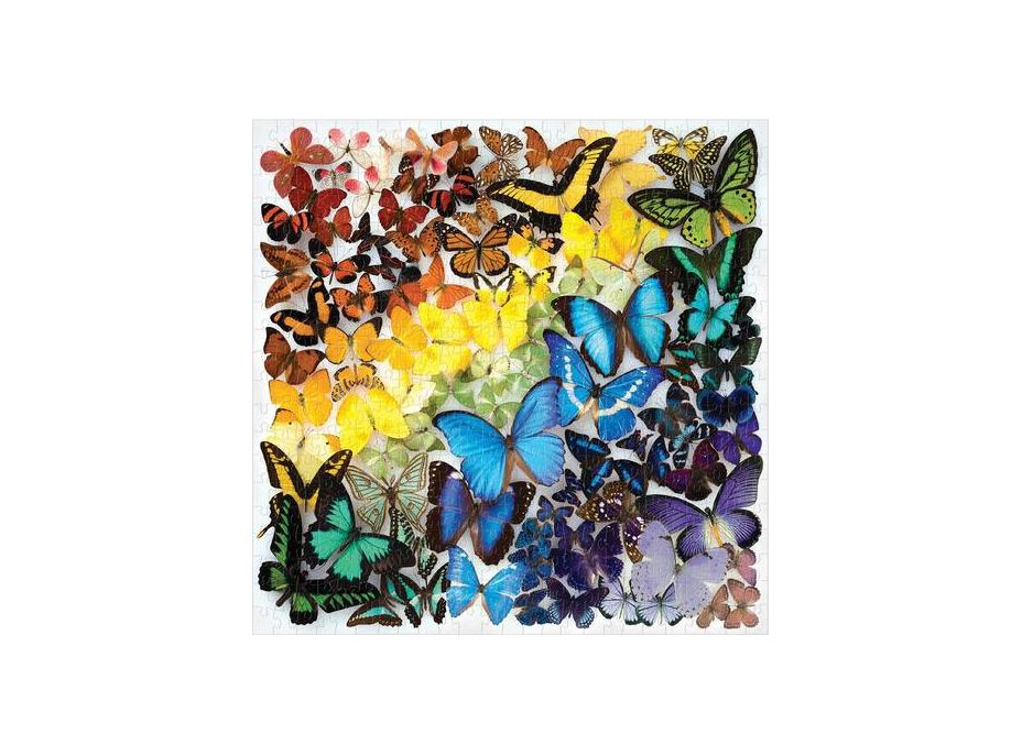 Galison Puzzle Dúhoví motýle 500 dielikov