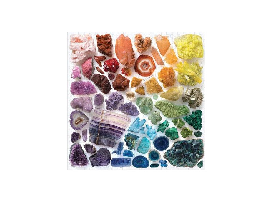 Galison Puzzle Dúhové kryštály 500 dielikov