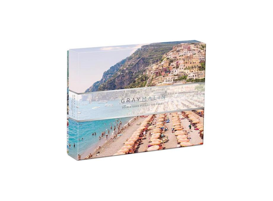 Galison Obojstranné puzzle Taliansko Gray Malin 500 dielikov