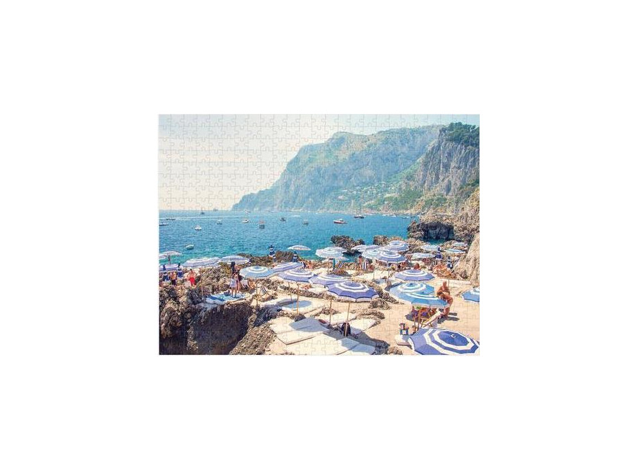 Galison Obojstranné puzzle Taliansko Gray Malin 500 dielikov