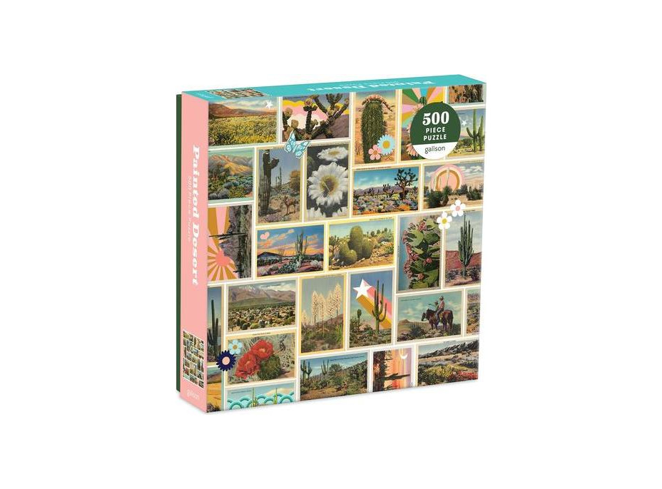 Galison Puzzle Farebná púšť 500 dielikov