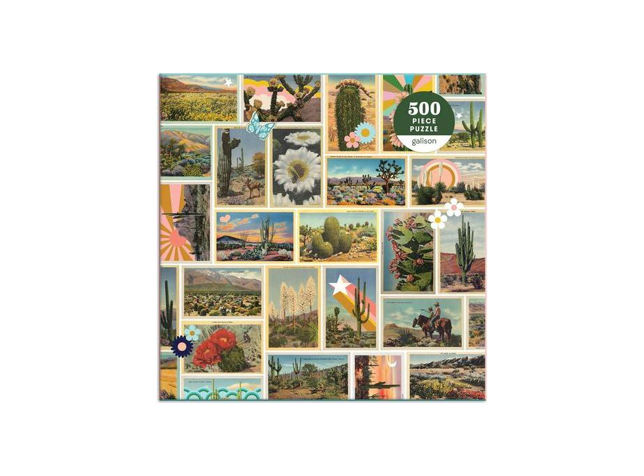 Galison Puzzle Farebná púšť 500 dielikov