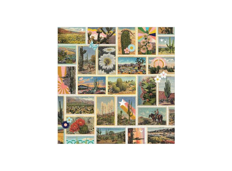 Galison Puzzle Farebná púšť 500 dielikov