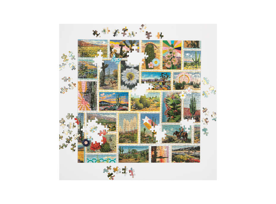 Galison Puzzle Farebná púšť 500 dielikov