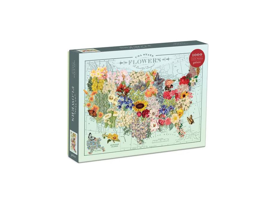 Galison Puzzle Kvety USA 1000 dielikov