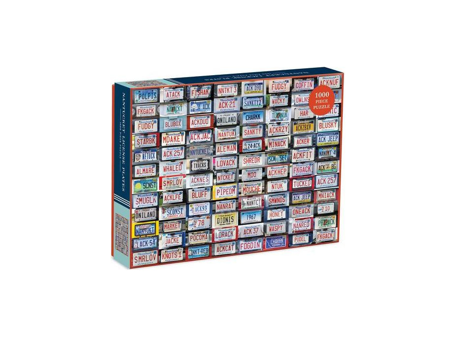 Galison Puzzle Koláž ŠPZ 1000 dielikov