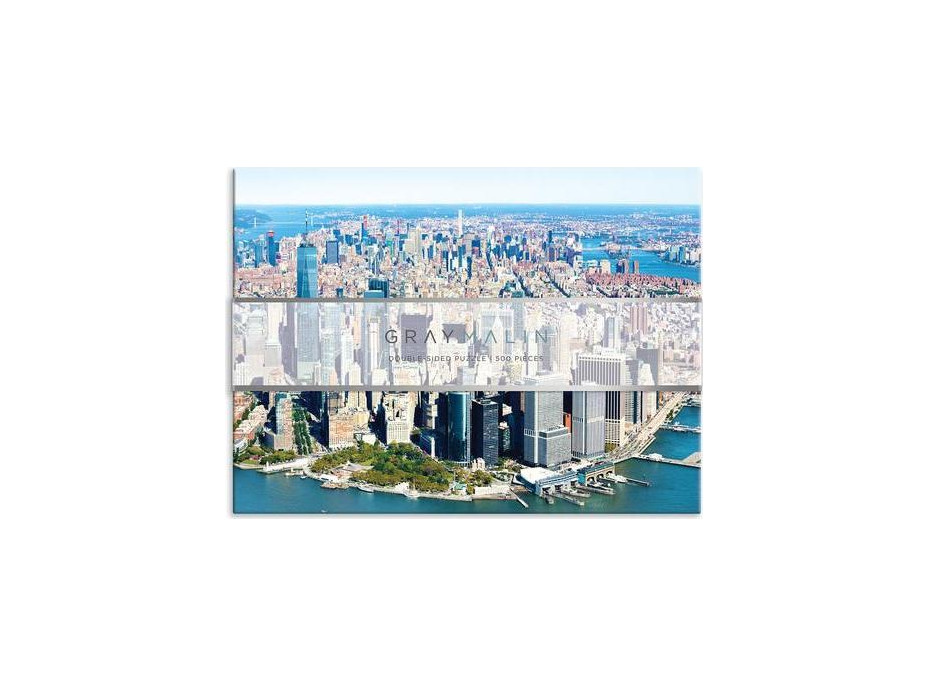 Galison Obojstranné puzzle New York City Gray Malin 500 dielikov