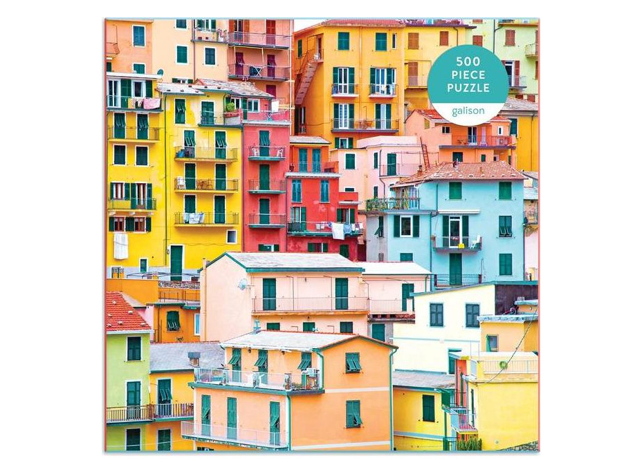 Galison Puzzle Pozdrav z Cinque Terre 500 dielikov