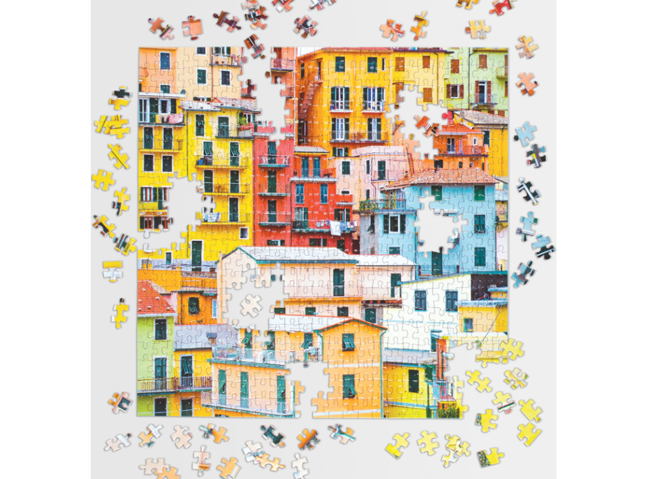 Galison Puzzle Pozdrav z Cinque Terre 500 dielikov