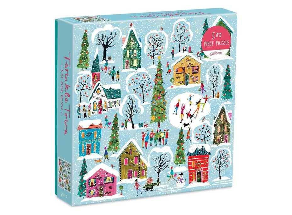 Galison Puzzle Žiarivé mesto 500 dielikov
