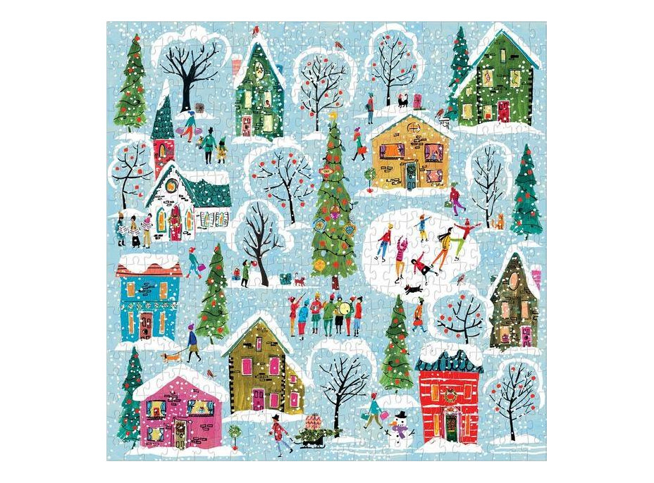 Galison Puzzle Žiarivé mesto 500 dielikov