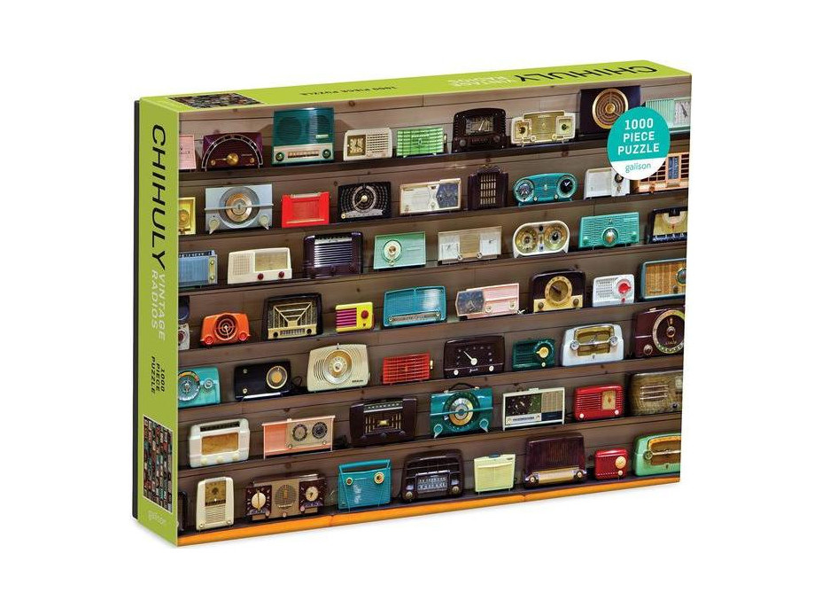 Galison Puzzle Rádia vintage 1000 dielikov
