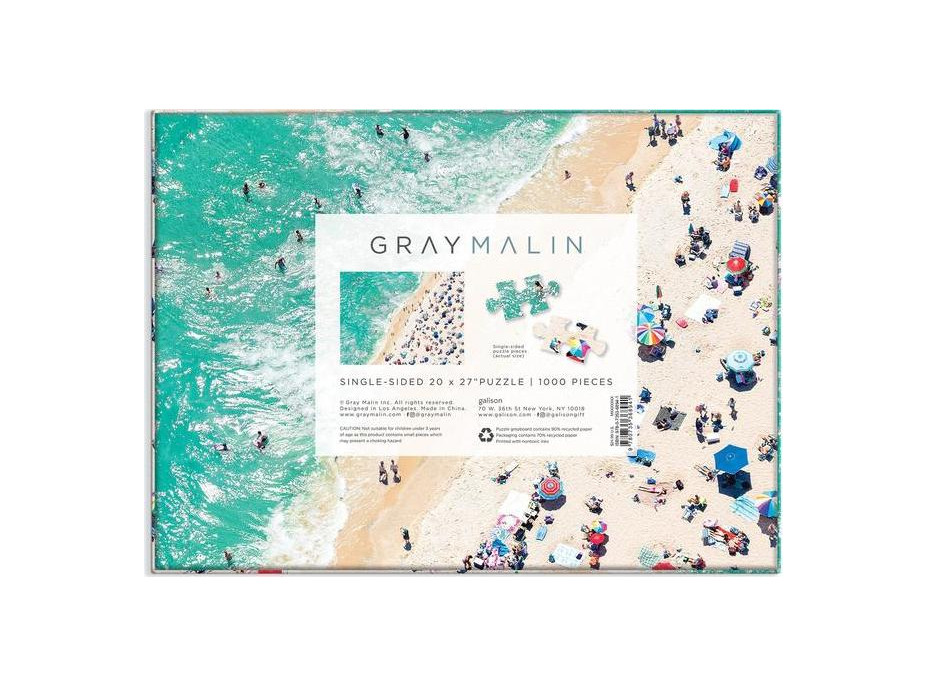 Galison Puzzle Pobrežie Gray Malin 1000 dielikov
