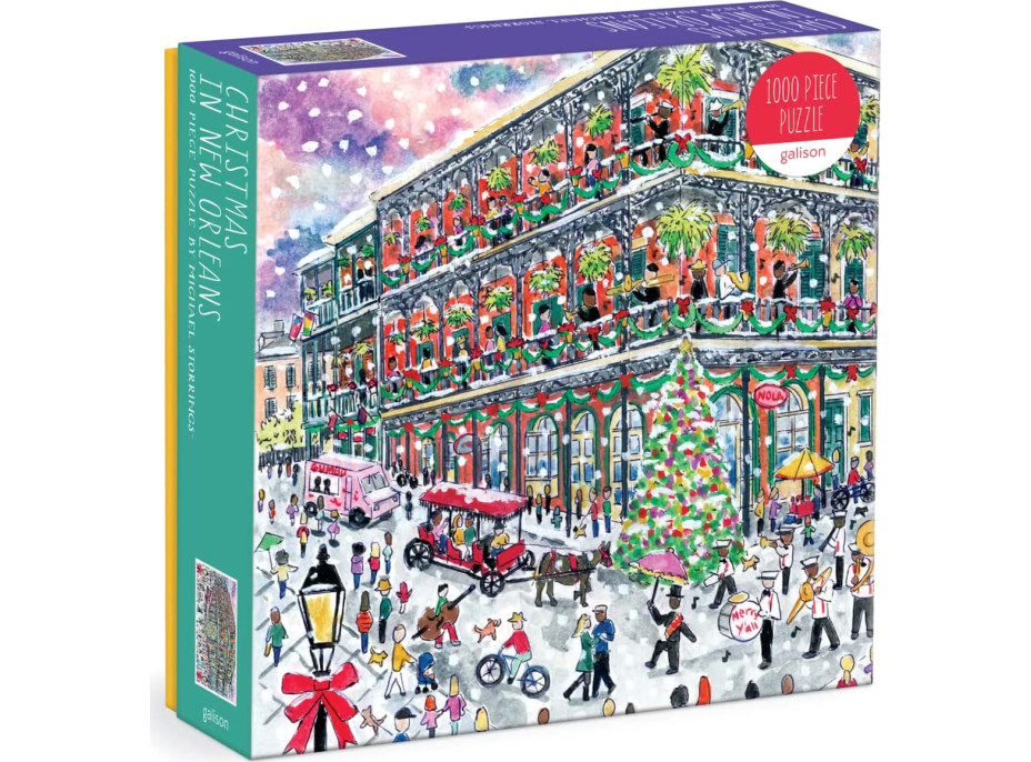 Galison Puzzle Vianoce v New Orleans 1000 dielikov