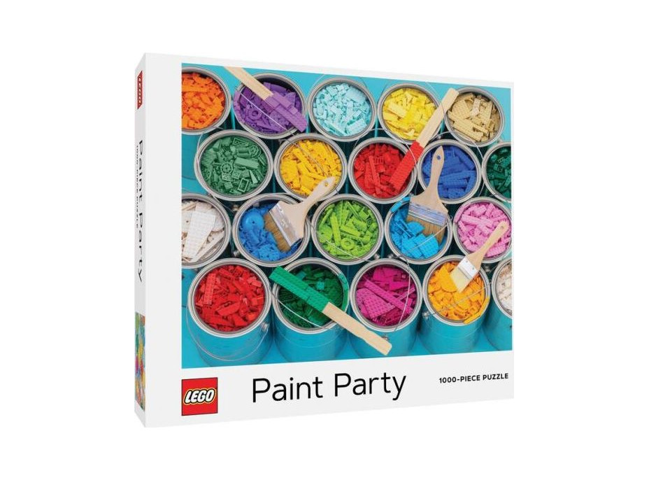 Chronicle Books Puzzle LEGO® Maliarska párty 1000 dielikov