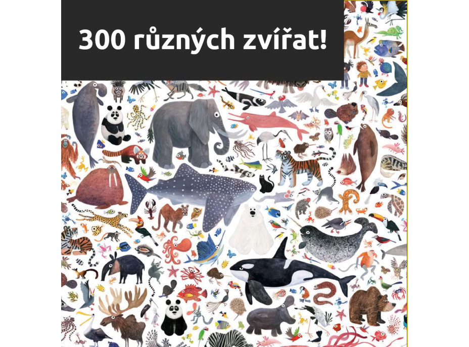 Chronicle Books Puzzle Ahoj zvieratá sveta 500 dielikov