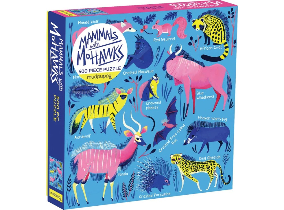 Mudpuppy Puzzle Cicavce 500 dielikov Mudpuppy Puzzle Cicavce 500 dielikov