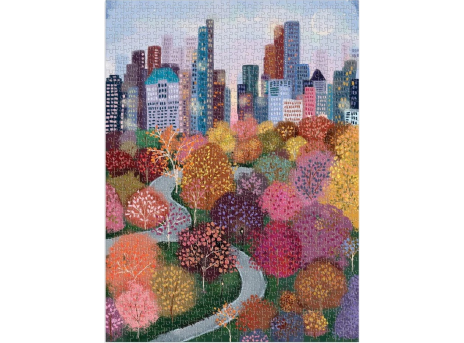 Galison Puzzle Výhľad do parku 1000 dielikov