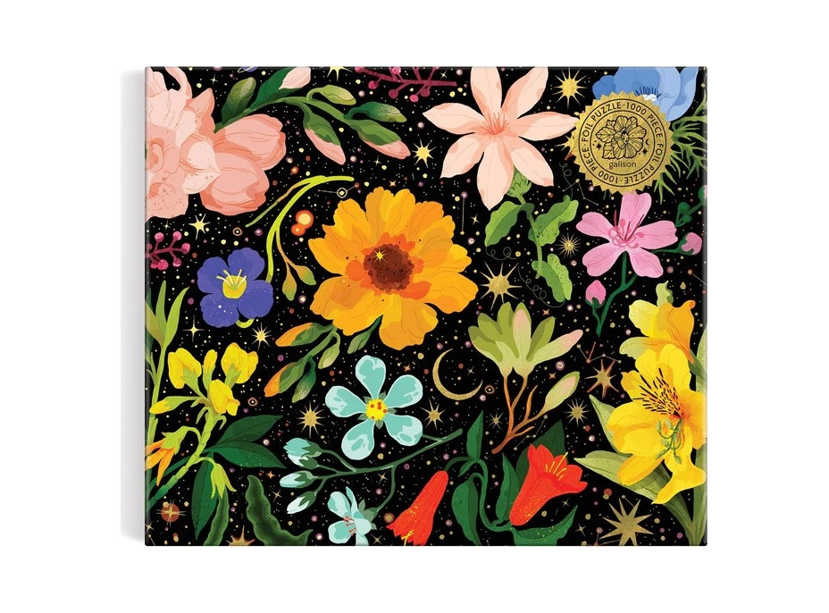 Galison Puzzle Medzigalaktická Flora 1000 dielikov