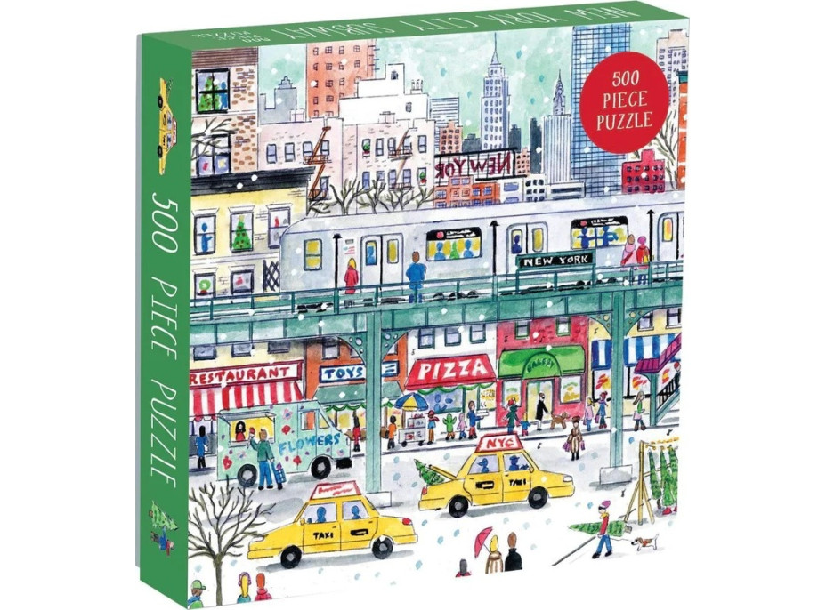 Galison Puzzle V newyorskom metre 500 dielikov