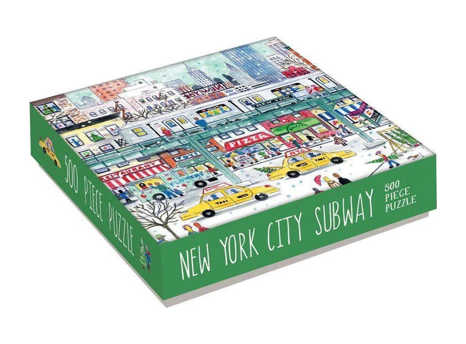 Galison Puzzle V newyorskom metre 500 dielikov