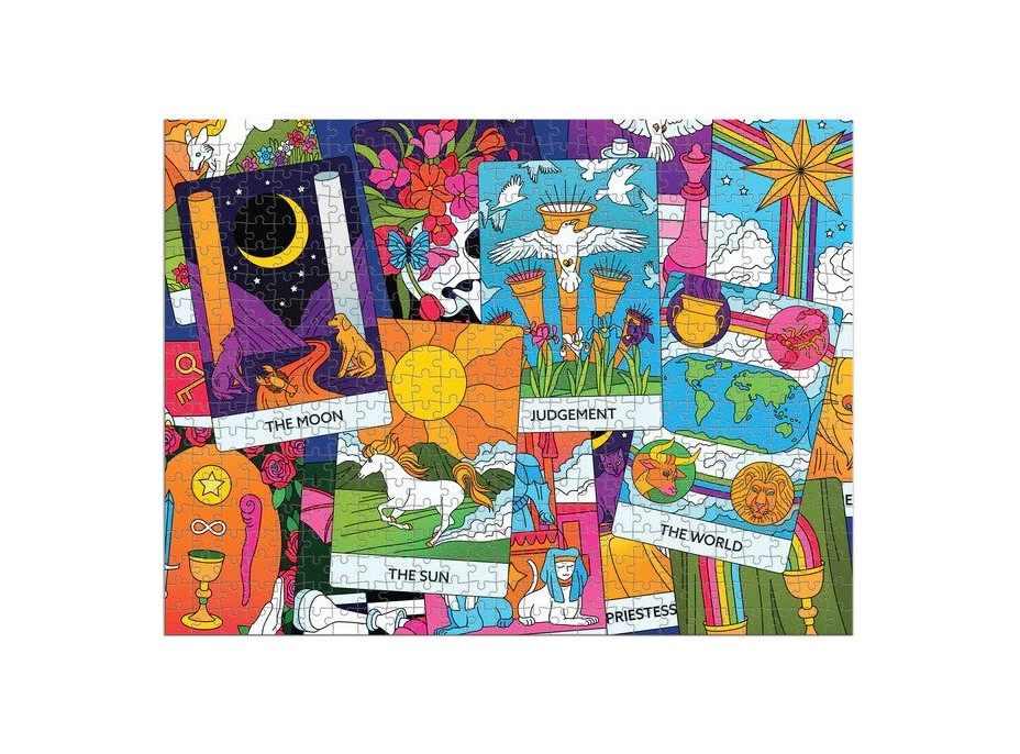 Galison Obojstranné puzzle Major Arcana 500 dielikov